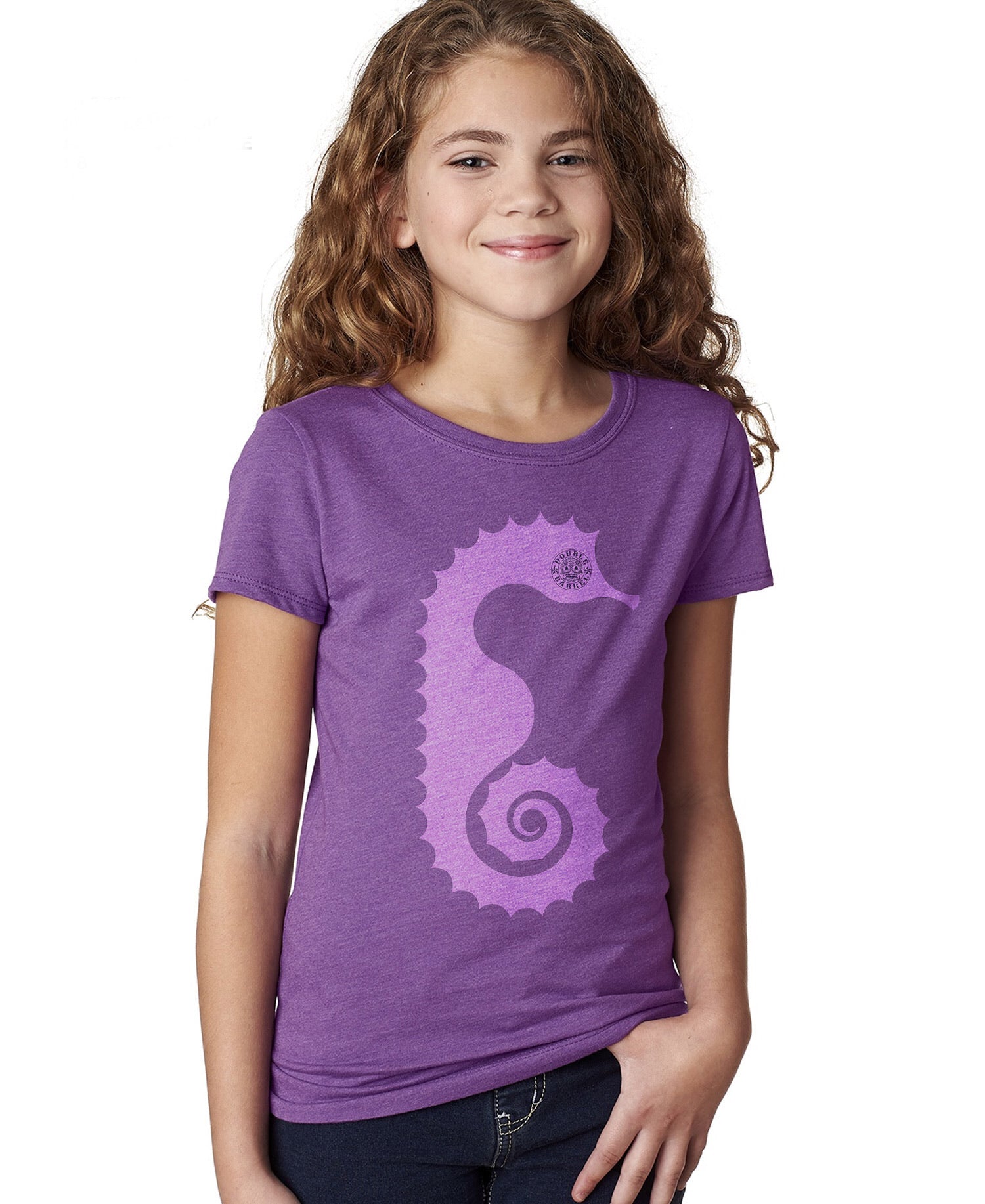 Kids Double Barrel Seahorse/ Purple Berry