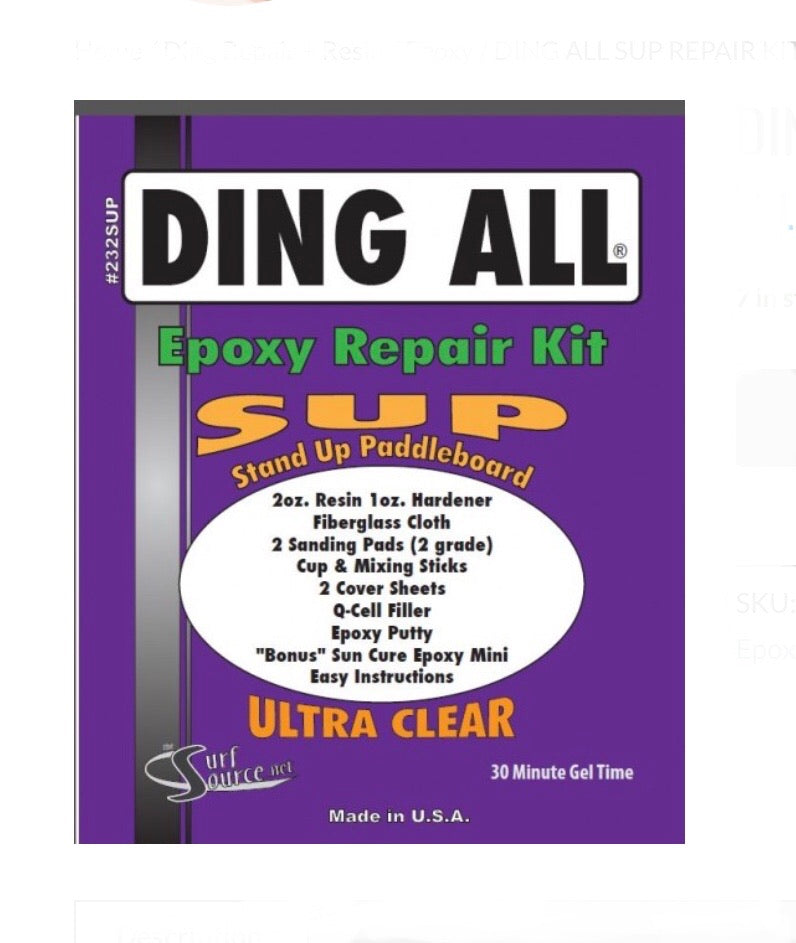 SUP Ding Repair Kit